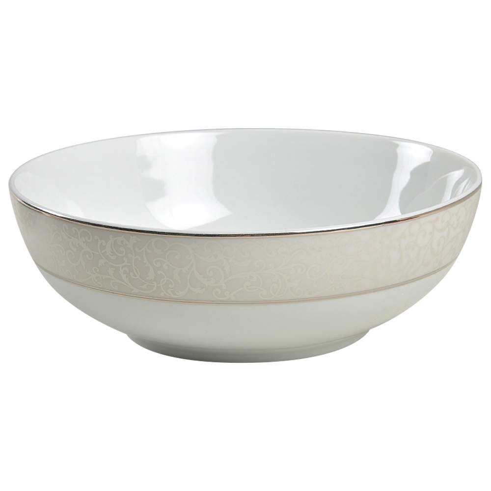 Parchment (Thailand) 9" Round Vegetable Bowl by Mikasa-1
