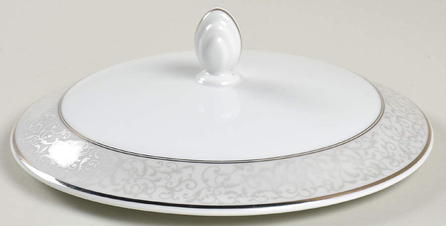 Parchment (Thailand) Lid for 2 Qt Round Covered Casserole by Mikasa-1