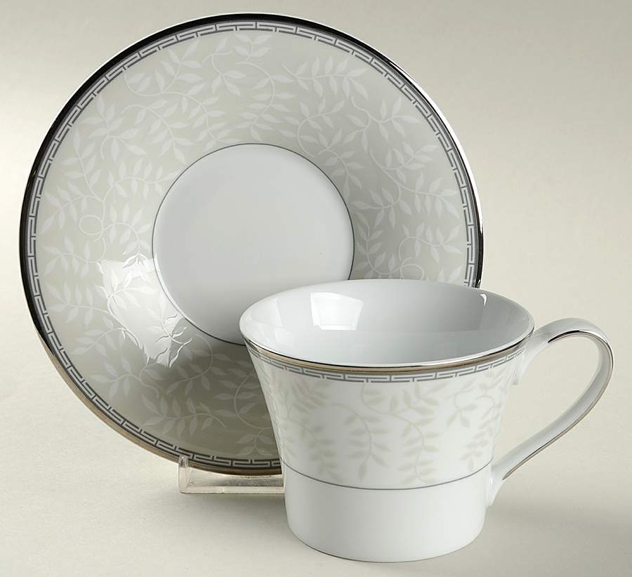 Essex Place Flat Cup & Saucer Set by Mikasa-1