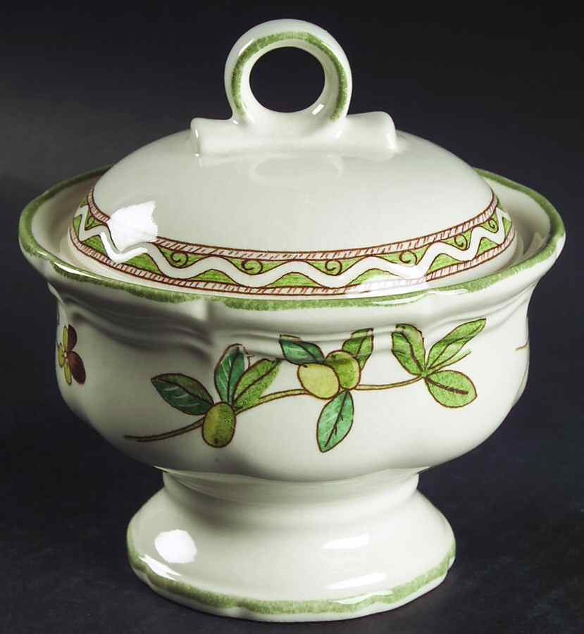 Blossom Song Sugar Bowl & Lid by Mikasa-1