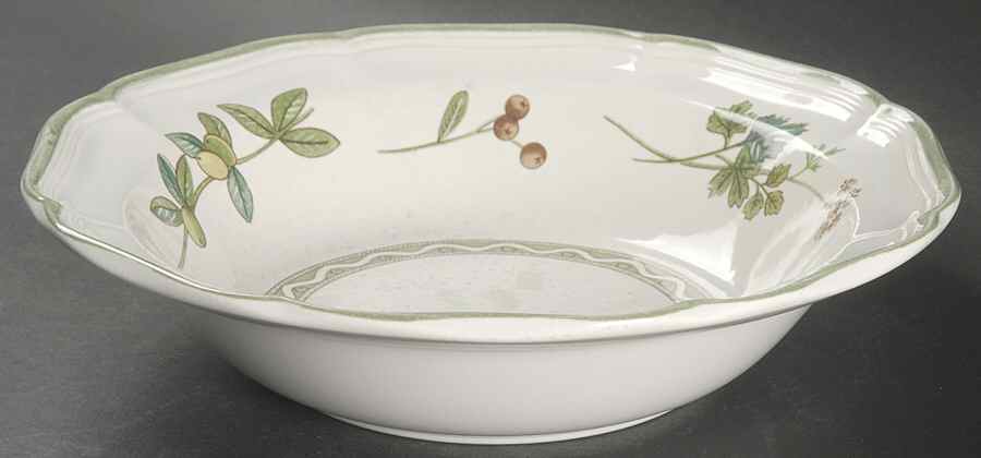 Blossom Song 9" Round Vegetable Bowl by Mikasa-1