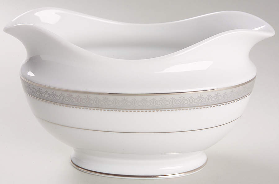 Platinum Crown Gravy Boat by Mikasa-1