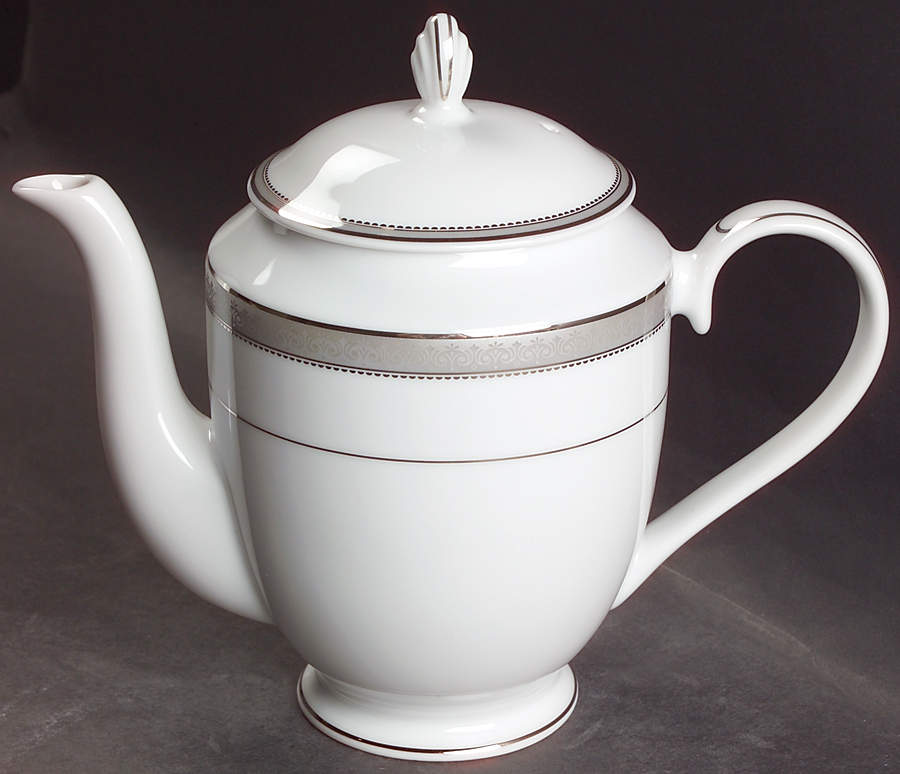 Platinum Crown Coffee Pot & Lid by Mikasa-1