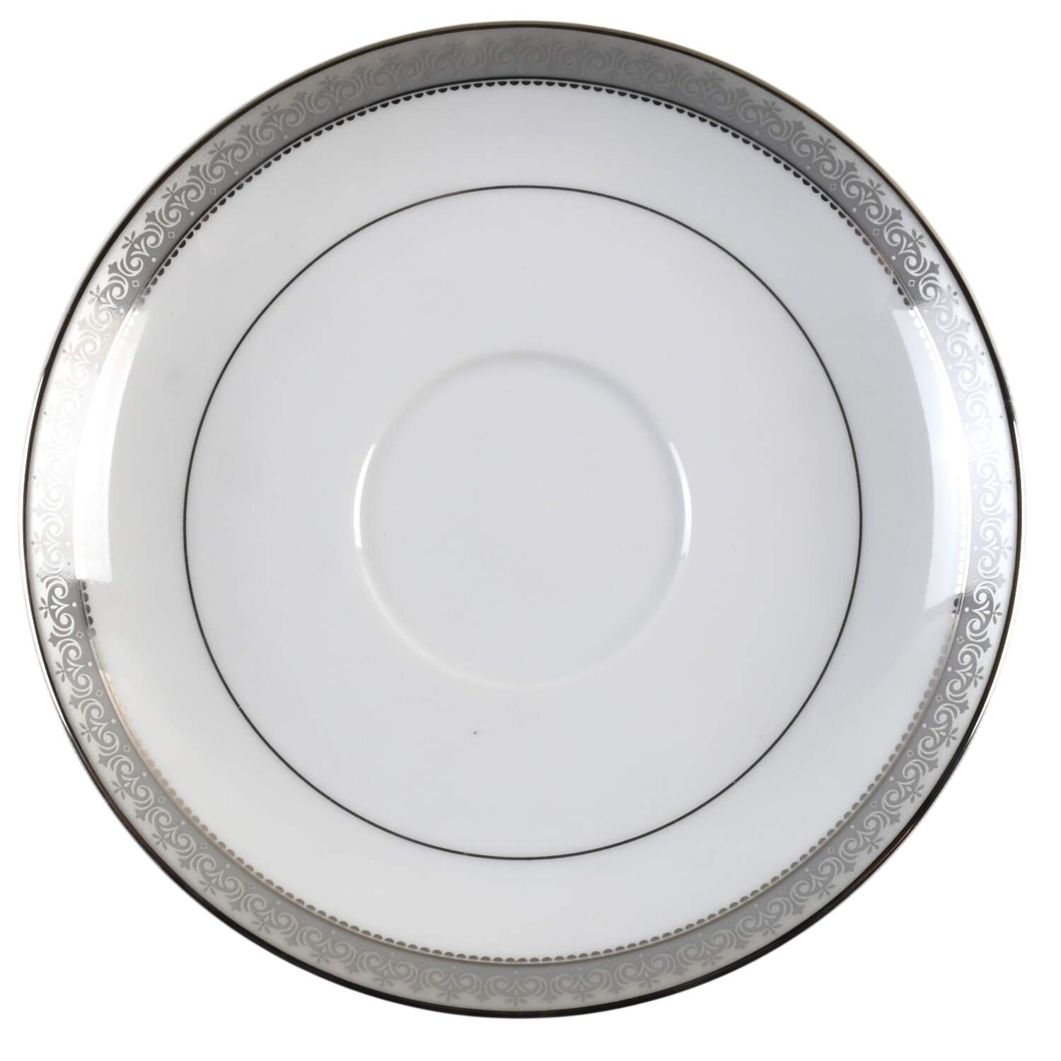 Platinum Crown Saucer by Mikasa-1