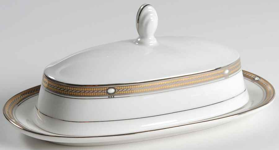 Pearl Ridge 1/4 Lb Covered Butter by Mikasa-1