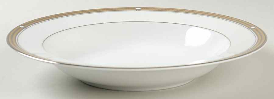 Pearl Ridge Rim Soup Bowl by Mikasa-1