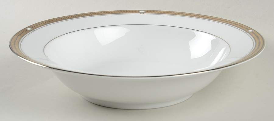 Pearl Ridge 10" Round Vegetable Bowl by Mikasa-1
