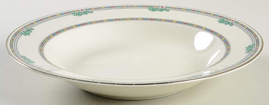 Beacon Hill Rim Soup Bowl by Mikasa-1
