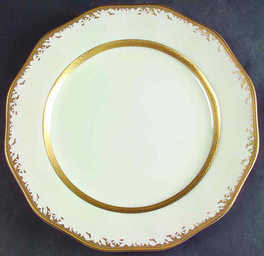 Victorian Era Dinner Plate by Mikasa-1