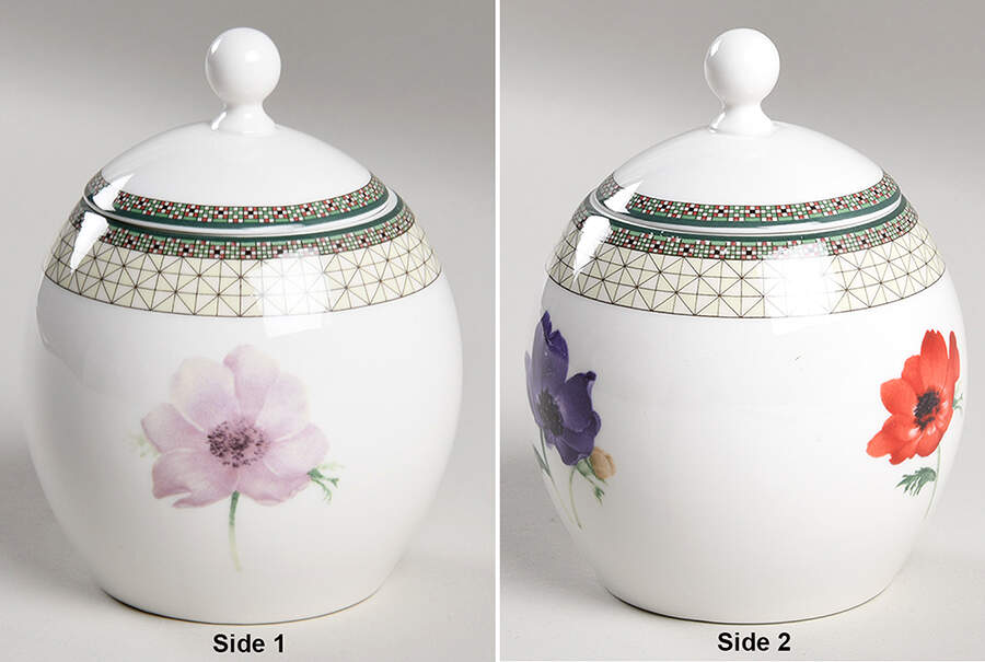 Poppy Memory Sugar Bowl & Lid by Mikasa-1