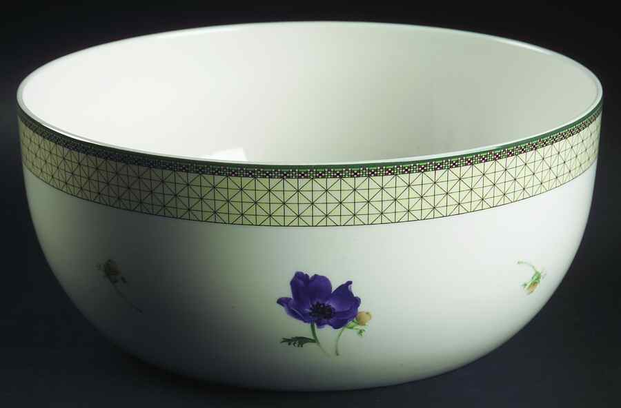 Poppy Memory 9" Round Vegetable Bowl by Mikasa-1