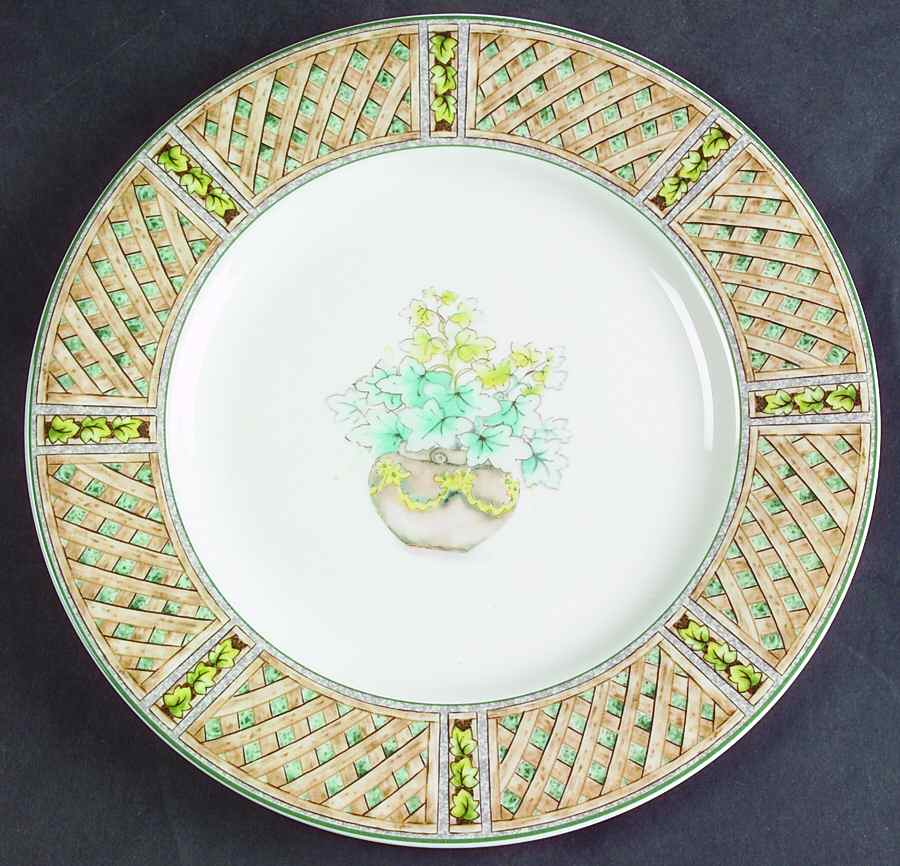 Ivy Trellis Salad Plate by Mikasa-1