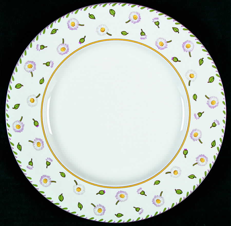 Daisy Place Dinner Plate by Mikasa-1