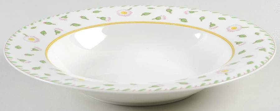 Daisy Place Large Rim Soup Bowl by Mikasa-1