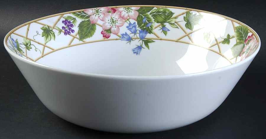 Floral Brocade 9" Round Vegetable Bowl by Mikasa-1