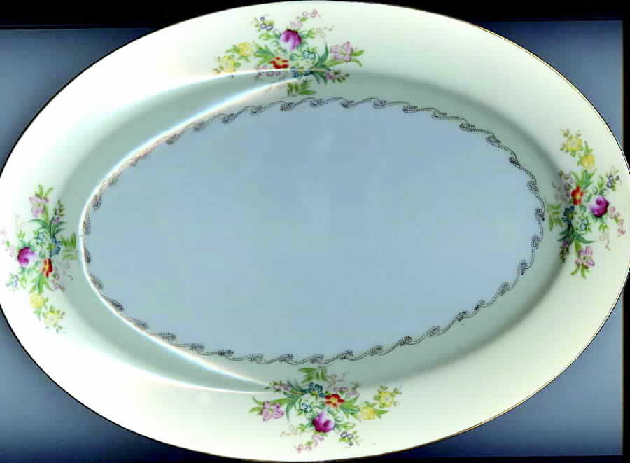 MEI743 12" Oval Serving Platter by Meito-1