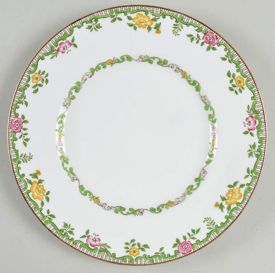 S406 Luncheon Plate by Minton-1