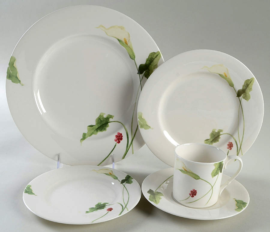 Classic Calla 5 Piece Place Setting by Mikasa-1