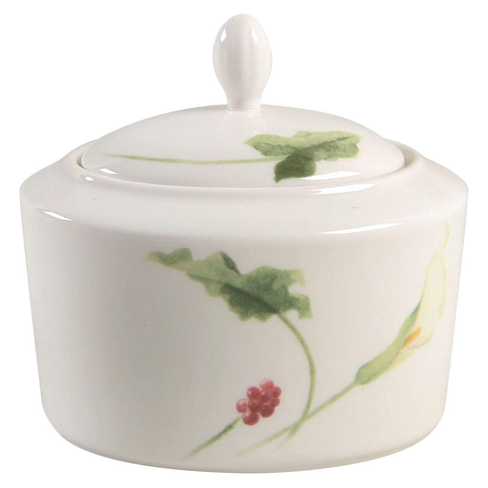 Classic Calla Sugar Bowl & Lid by Mikasa-1