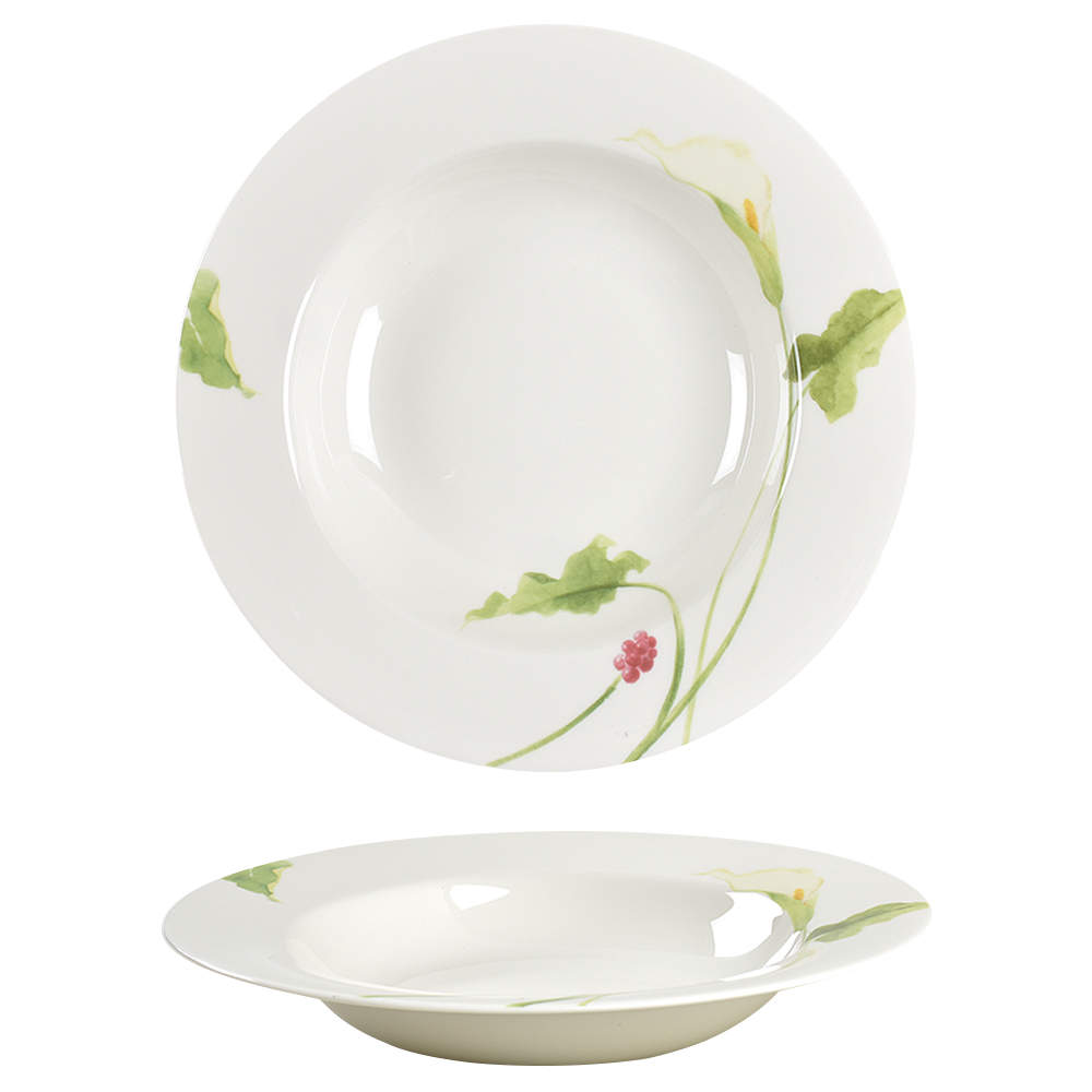 Classic Calla Large Rim Soup Bowl by Mikasa-1
