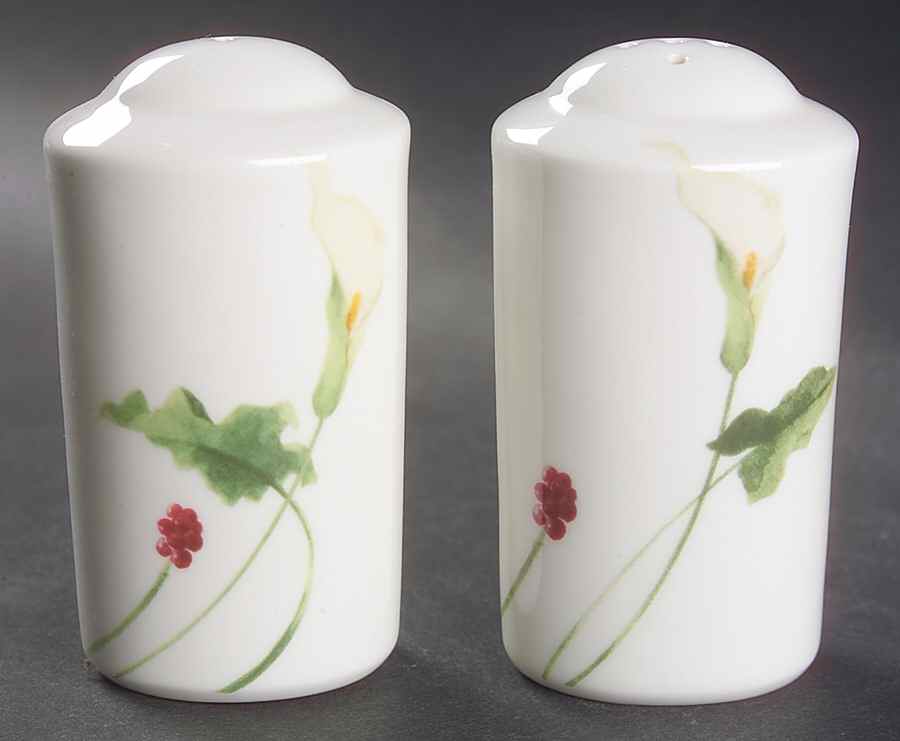 Classic Calla Salt & Pepper Set by Mikasa-1
