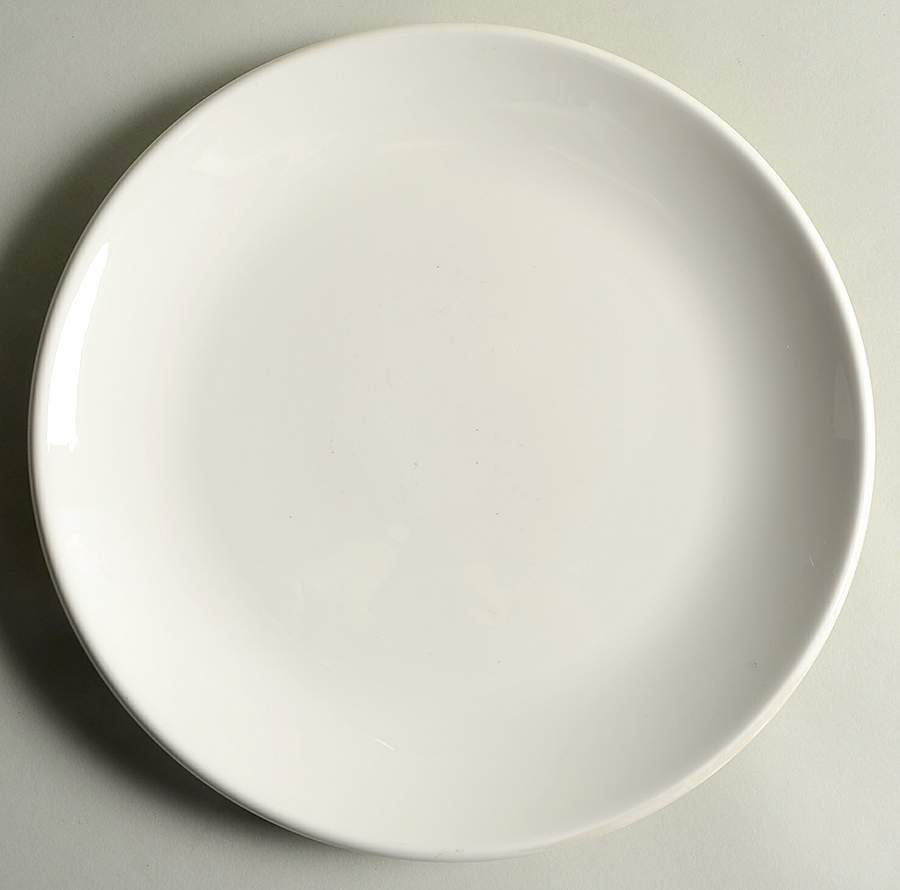 Arctic White 12" Chop Plate (Round Platter) by Mikasa-1