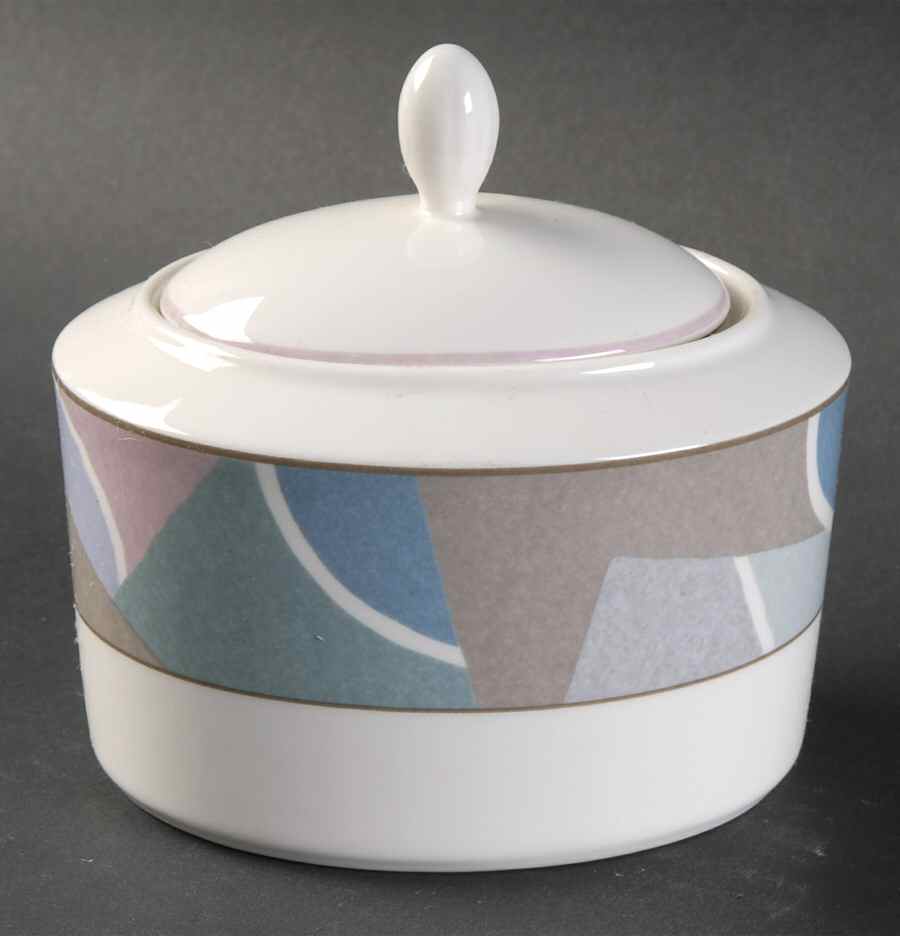 Color Tempo Sugar Bowl & Lid by Mikasa-1