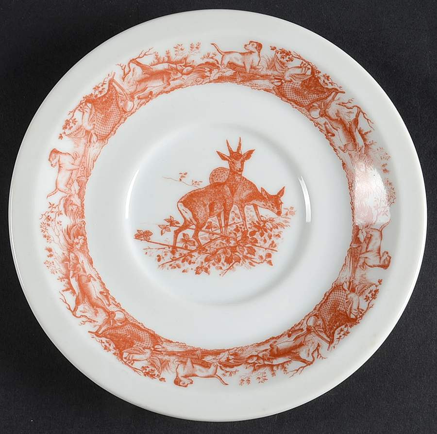 MOT28 Saucer for Flat Cup by Mottahedeh-1