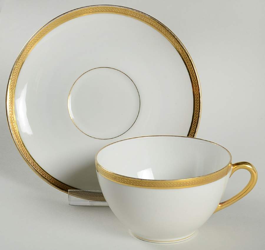 MCY10 Flat Cup & Saucer Set by Macy's (China)-1