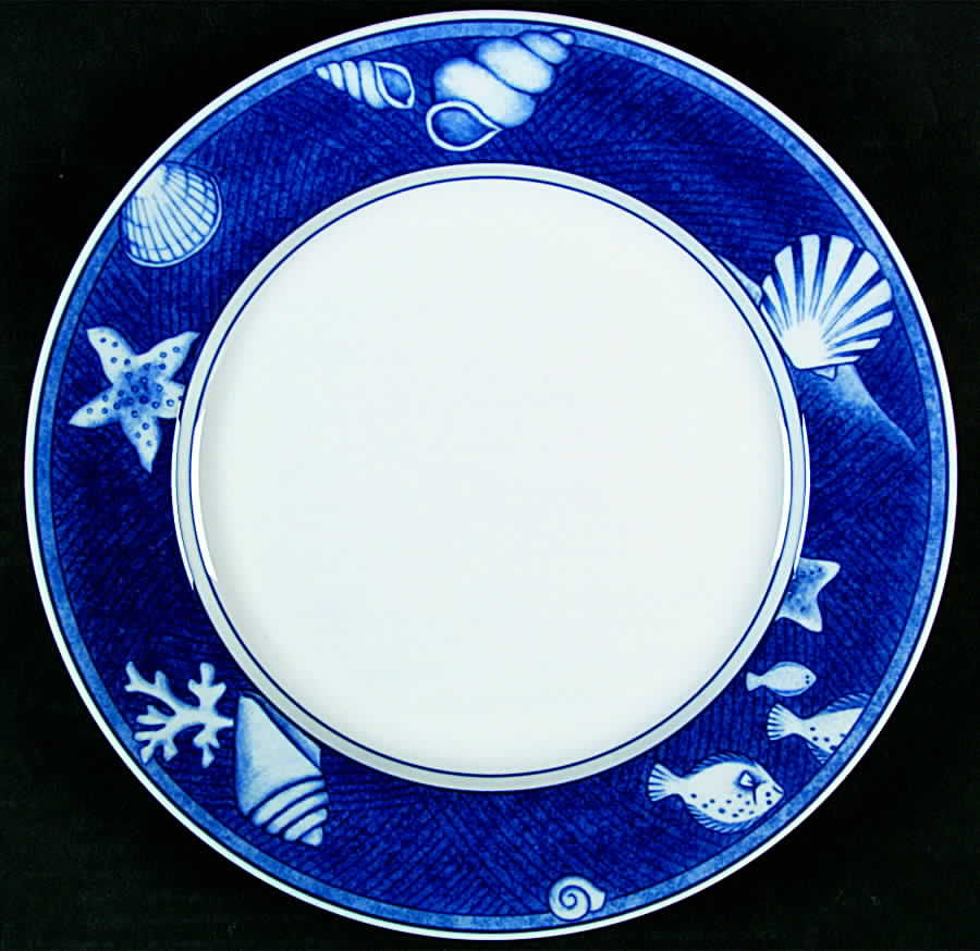 Sea Shore Dinner Plate by Mikasa-1