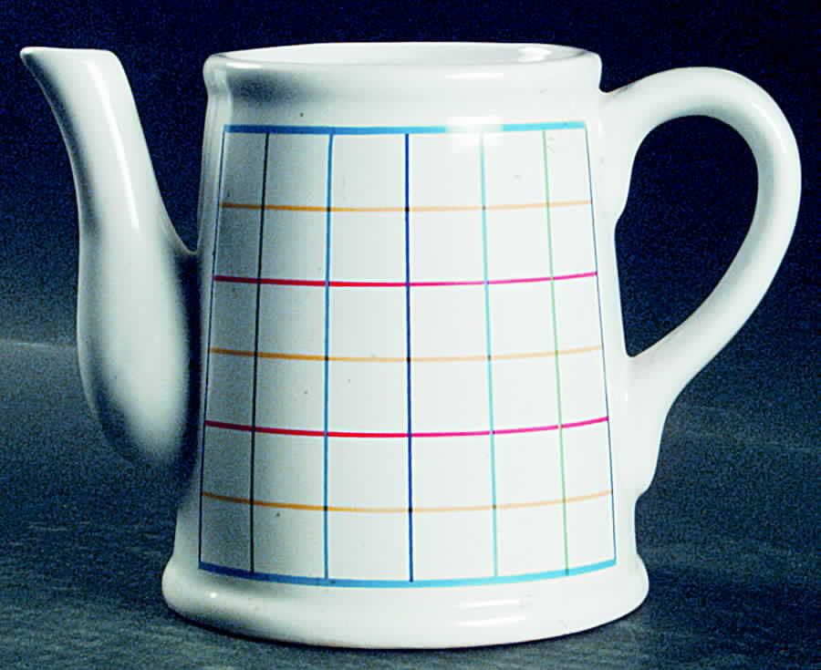 Mardi Gras Teapot No Lid by Mount Clemens-1