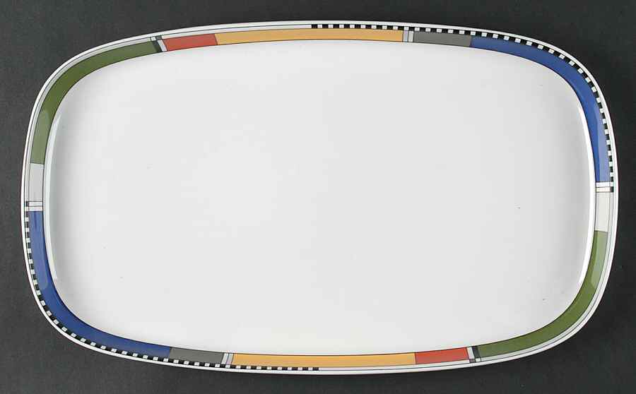 Color Preview 15" Oval Serving Platter by Mikasa-1