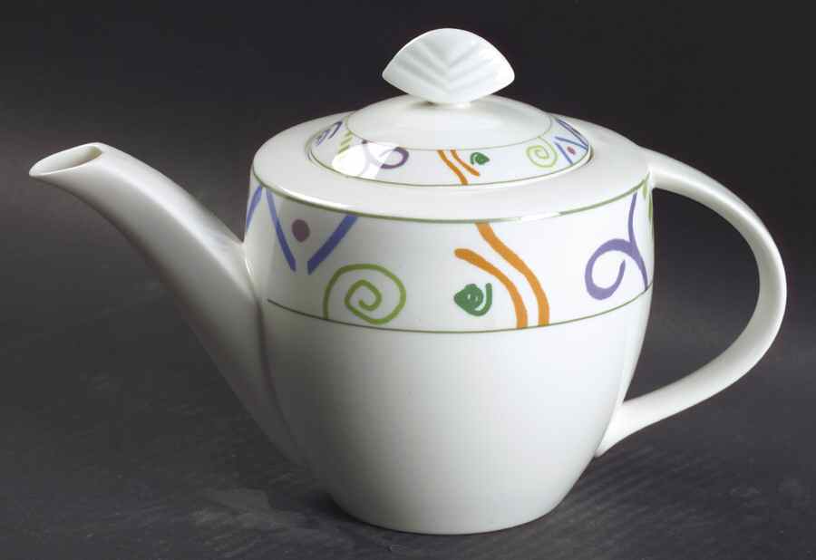 Graffiti Teapot & Lid by Mikasa-1