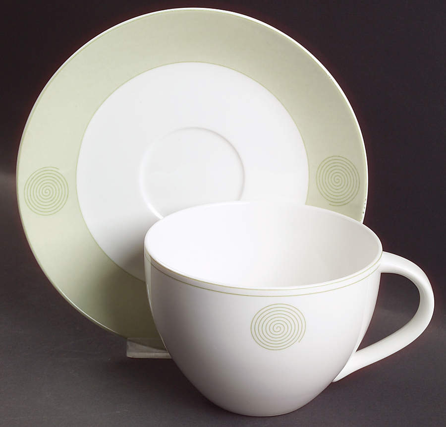 High Point Breakfast Cup & Saucer Set by Mikasa-1