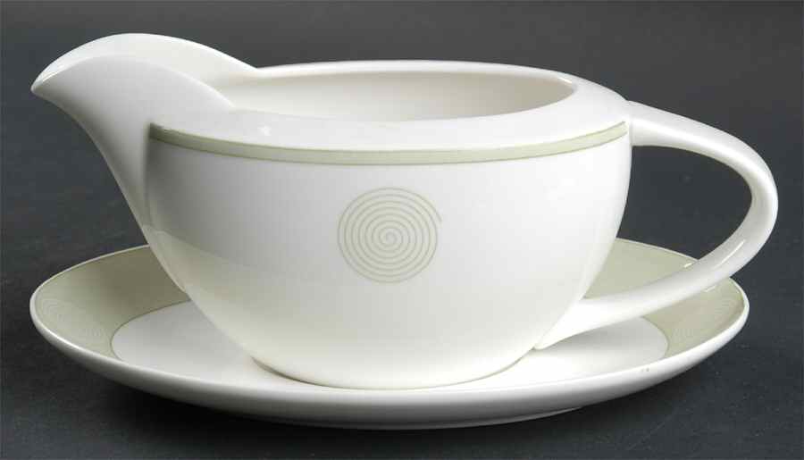 High Point Gravy Boat & Underplate by Mikasa-1
