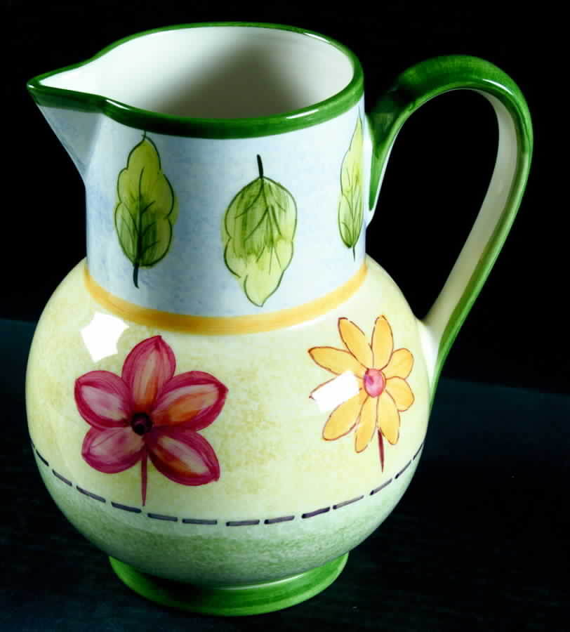Wood Flowers 56 Oz Pitcher by Mikasa-1