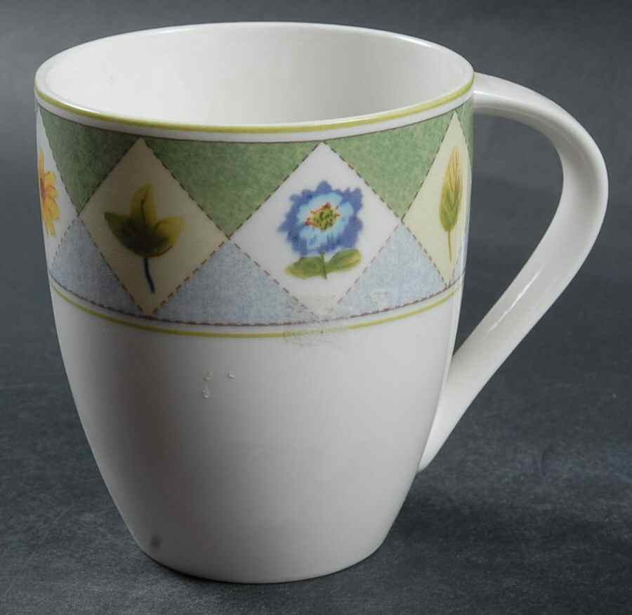Wood Flowers Cappuccino Mug by Mikasa-1