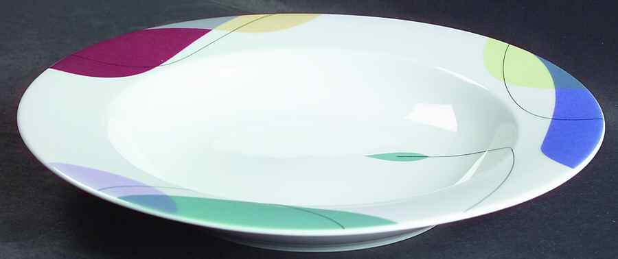 Mondo Large Rim Soup Bowl by Mikasa-1