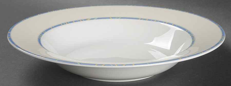 Ultima Ivory Large Rim Soup Bowl by Mikasa-1