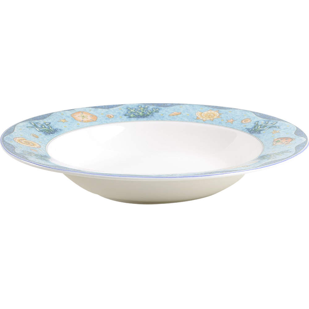 Ocean Medley Large Rim Soup Bowl by Mikasa-1