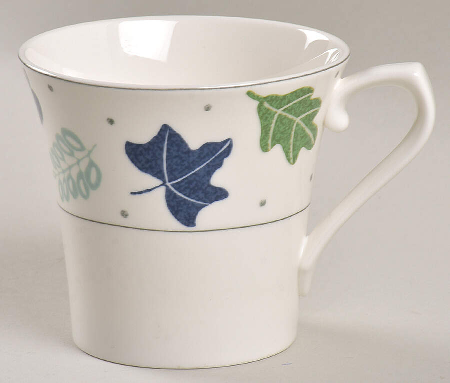 Leaf Poetry Flat Cup by Mikasa-1