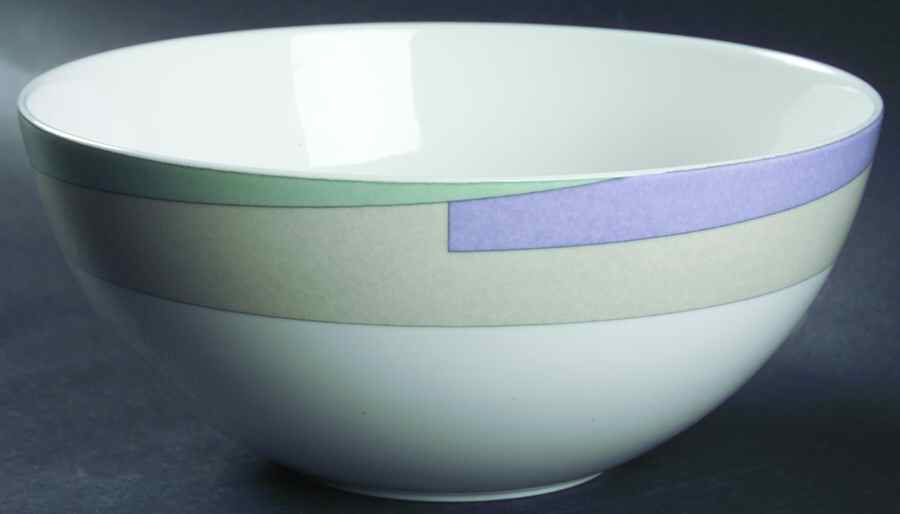 Pastel Wave 8" Round Vegetable Bowl by Mikasa-1
