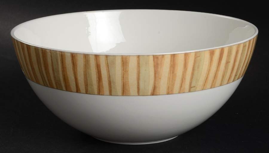 Bamboo Grove 9" Round Vegetable Bowl by Mikasa-1