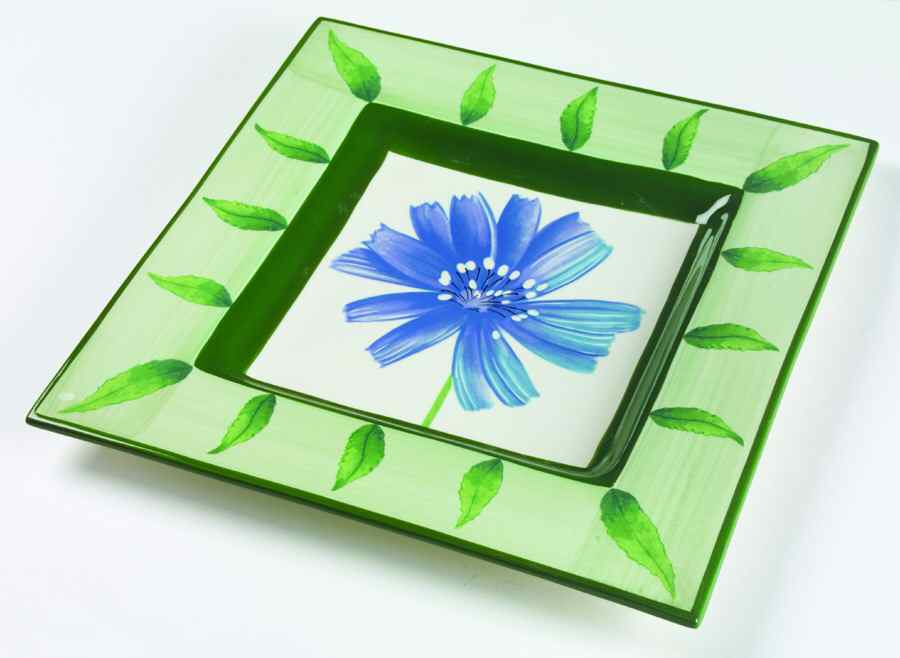 Wild Flowers 15" Square Serving Platter by Mikasa-1