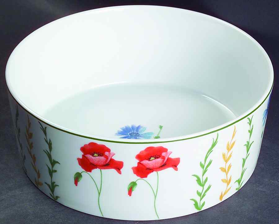 Wild Flowers 7" Round Vegetable Bowl by Mikasa-1