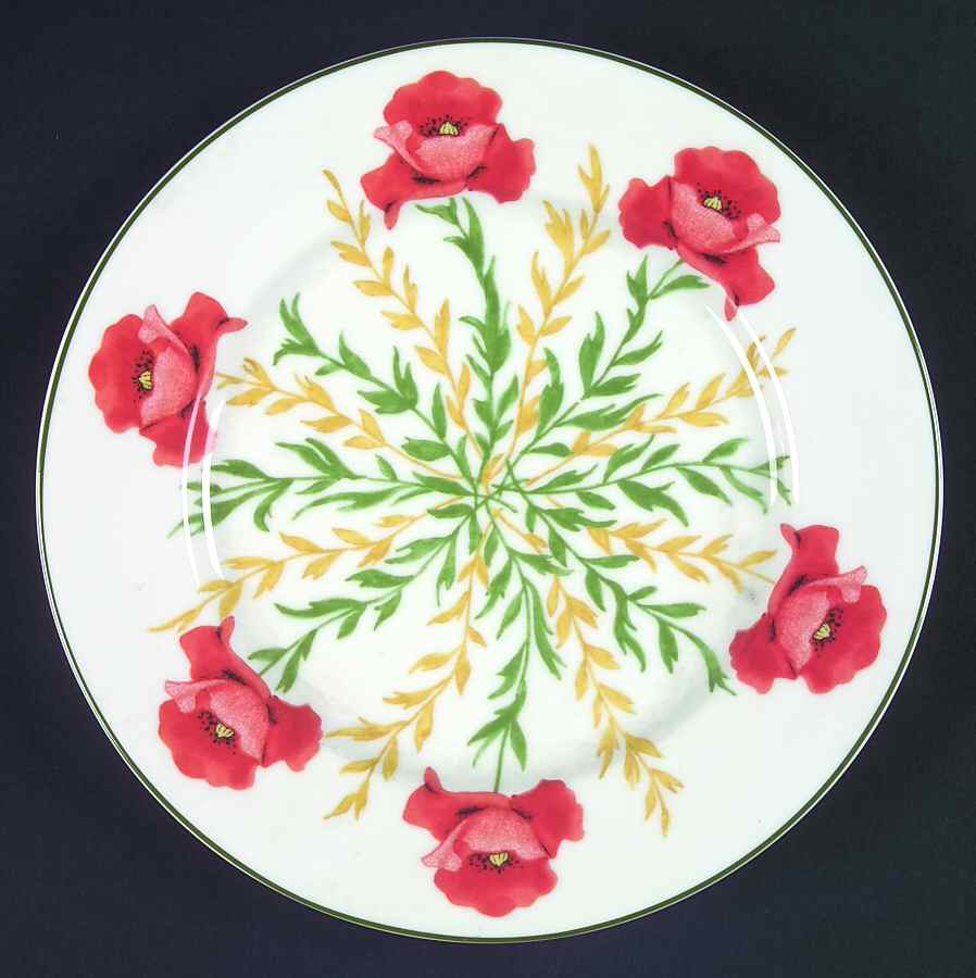 Wild Flowers Salad Plate by Mikasa-1