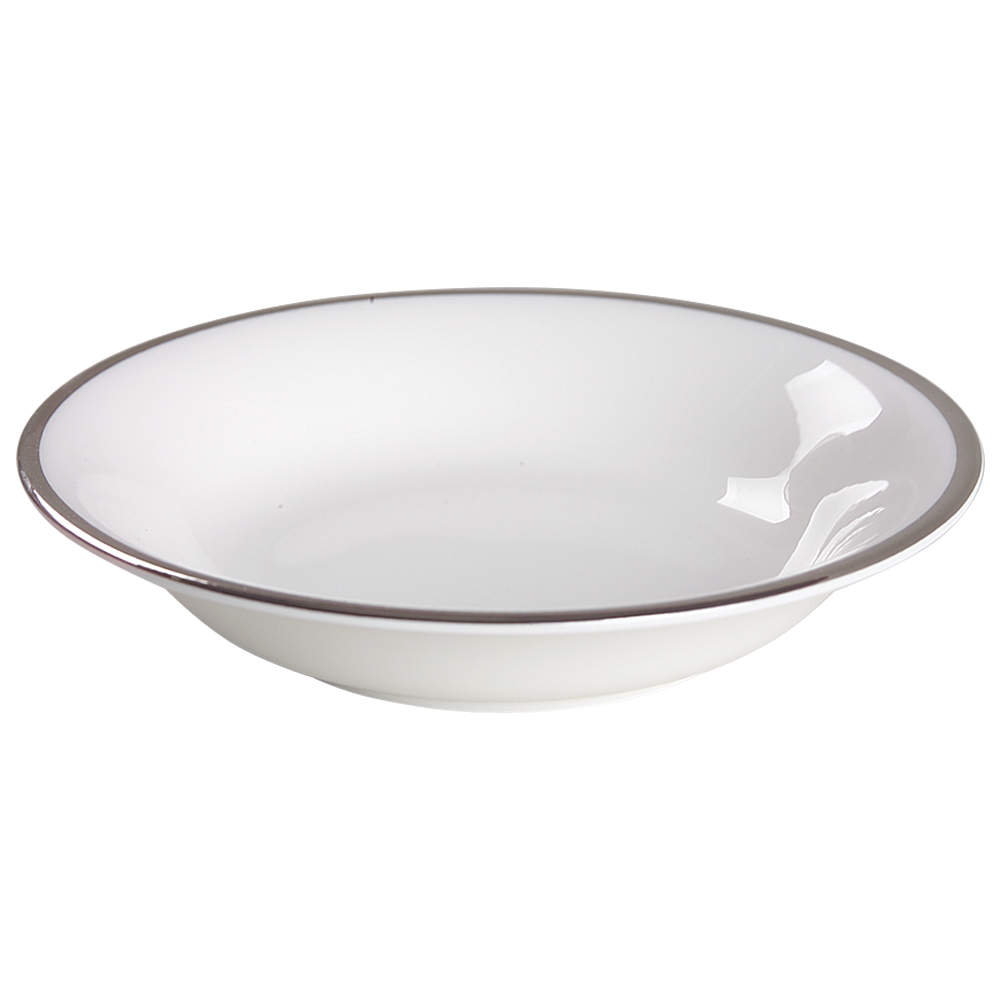 Deco Platinum Fruit/Dessert (Sauce) Bowl by Mikasa-1
