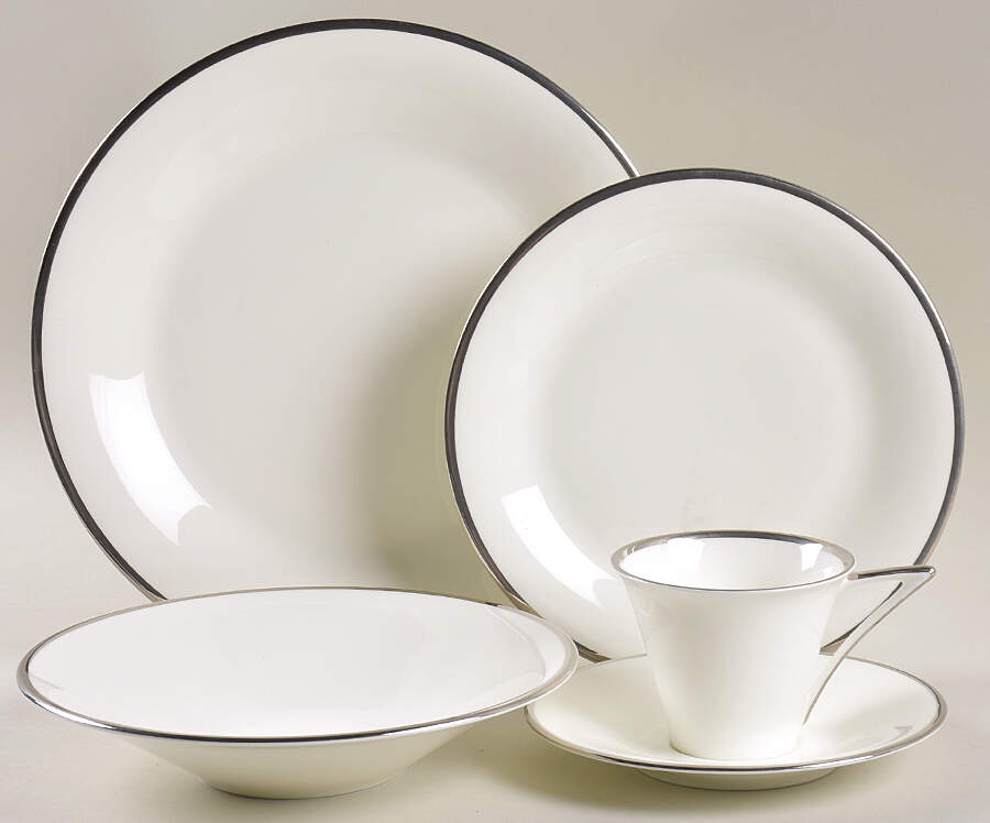 Deco Platinum 5 Piece Place Setting by Mikasa-1