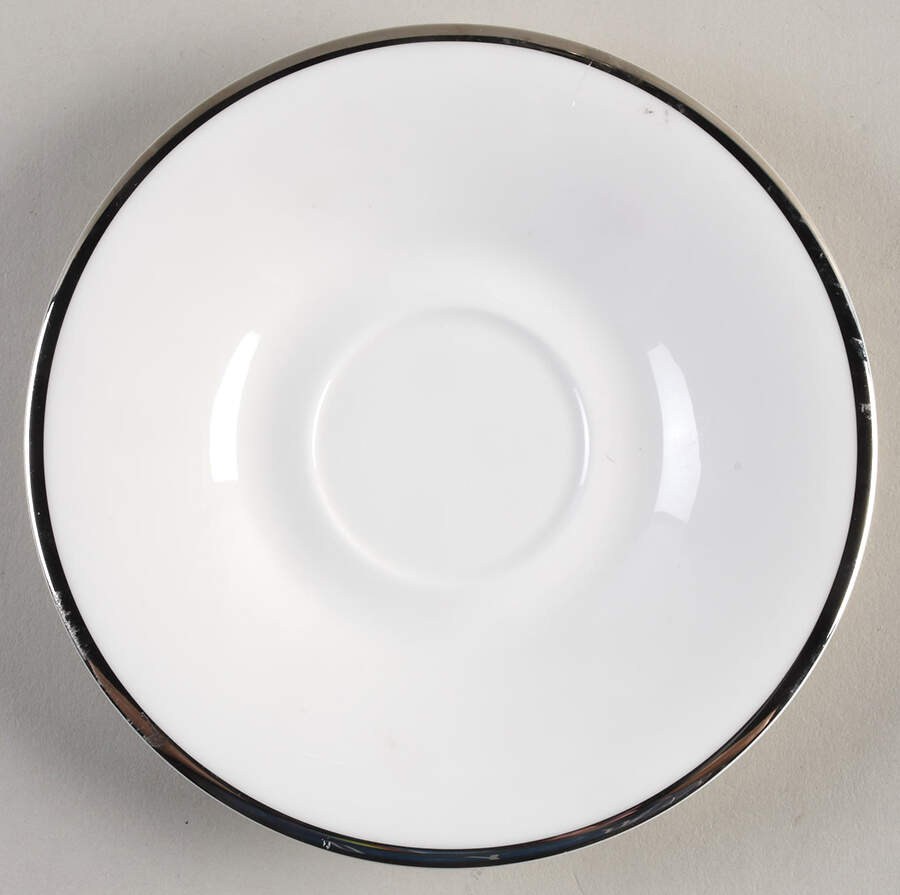 Deco Platinum Saucer by Mikasa-1