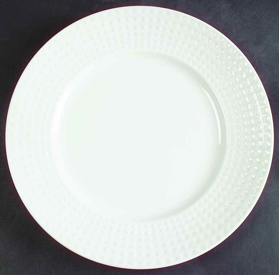 Detail White Dinner Plate by Mikasa-1